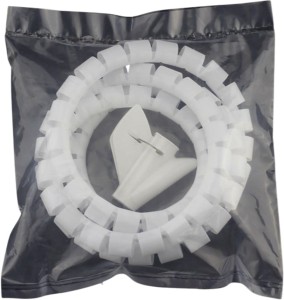 Organizer maskownica do kabli Ø15mm x 2m z klipem