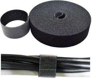 Taśma opaska rzep rzepowa organizer kabli 10mm 1m