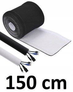 Neoprenowy organizator maskownica do kabli 150 cm