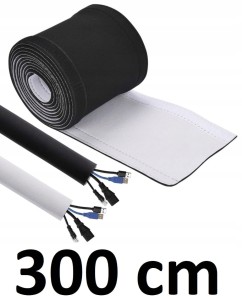 Neoprenowy organizator maskownica do kabli 300 cm