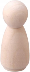 Pionki drewniane figurki ludziki ONA DIY 90mm 1szt