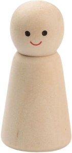 Pionek drewniany figurka ludzik UŚMIECH DIY 1szt