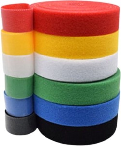 Taśma opaska rzep rzepowa organizer kabli 10mm 1m