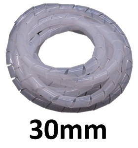 Spiralna maskownica organizator kabli 30mm 2m